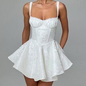 EMELIE PLAYSUIT - IVORY